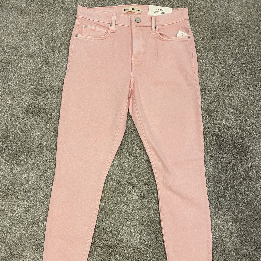 NWT Gap True Skinny Pink Jeans